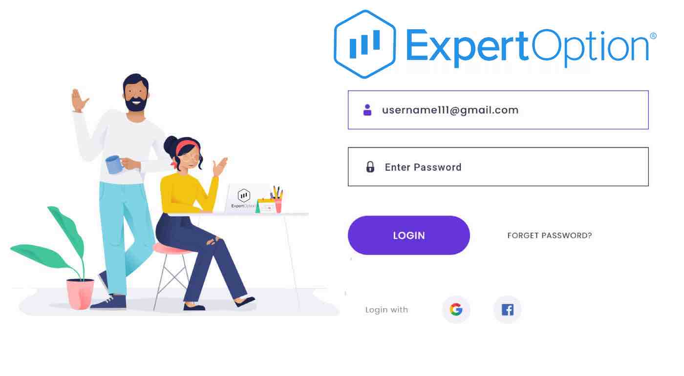 ExpertOption အကောင့်မှတ်ပုံတင်ခြင်း- အဆင့်များနှင့် လိုအပ်ချက်များ