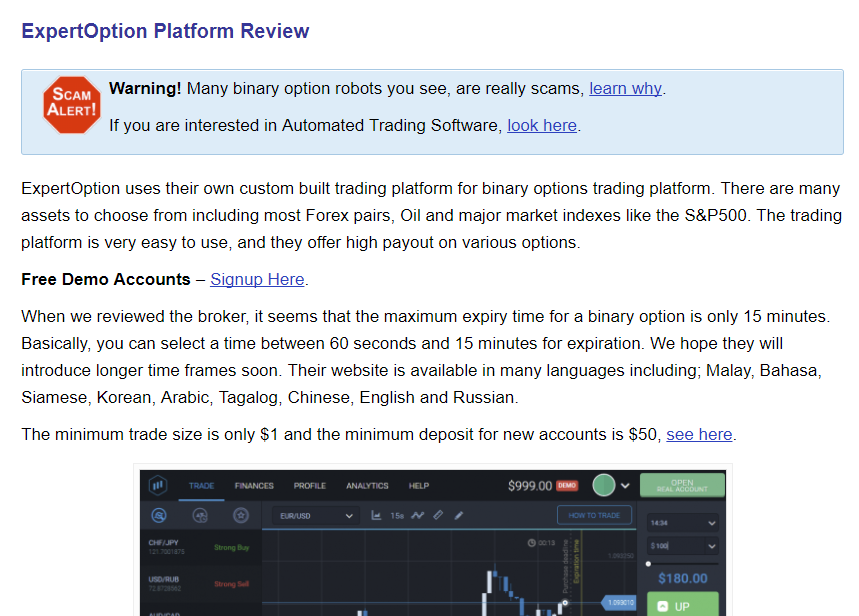 Top Traders Blogs Review about Trading Broker ExpertOption Top Traders Blogs Review about Trading Broker ExpertOption