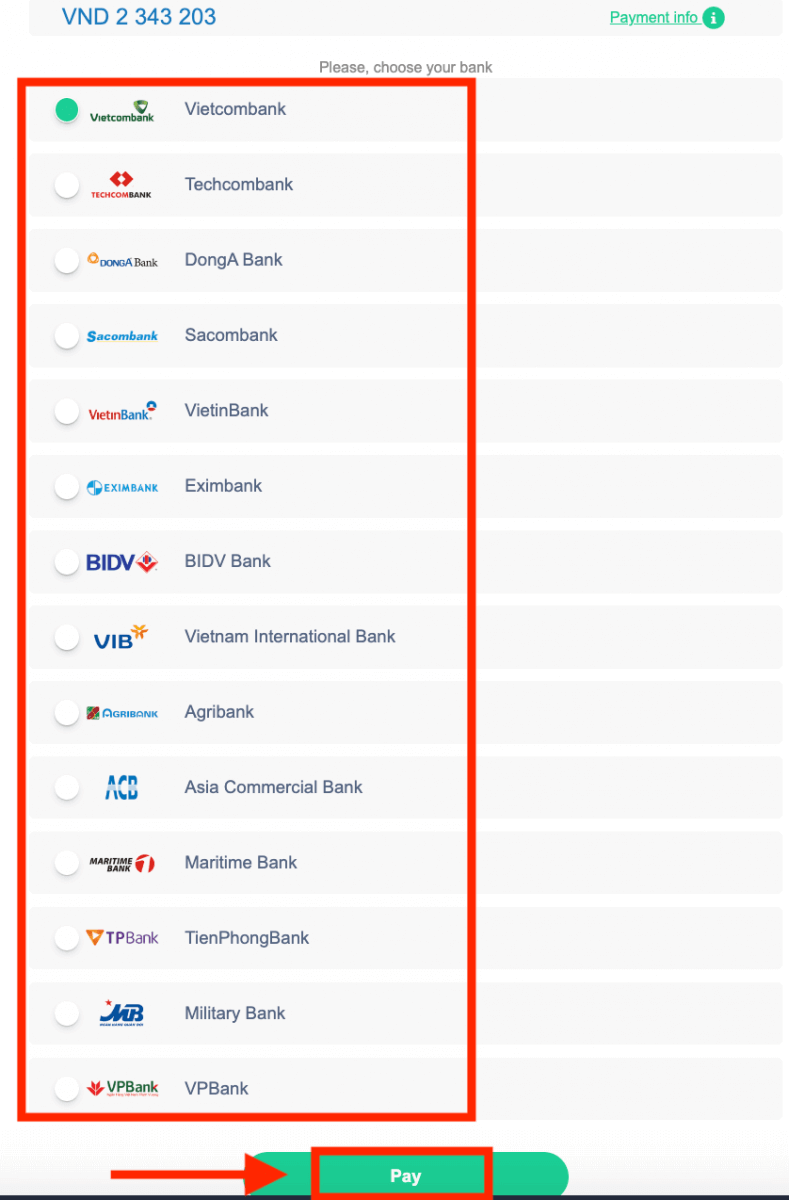 Gửi tiền vào ExpertOption qua Thẻ Ngân hàng (Visa / Mastercard), Internet Banking, Thanh toán điện tử (MoMo, Perfect Money) và Tiền điện tử tại Việt Nam Gửi tiền vào ExpertOption qua Thẻ Ngân hàng (Visa / Mastercard), Internet Banking, Thanh toán điện tử (MoMo, Perfect Money) và Tiền điện tử tại Việt Nam