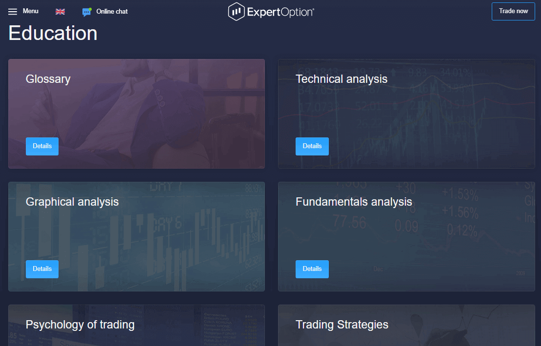 كيفية الاتصال بدعم ExpertOption