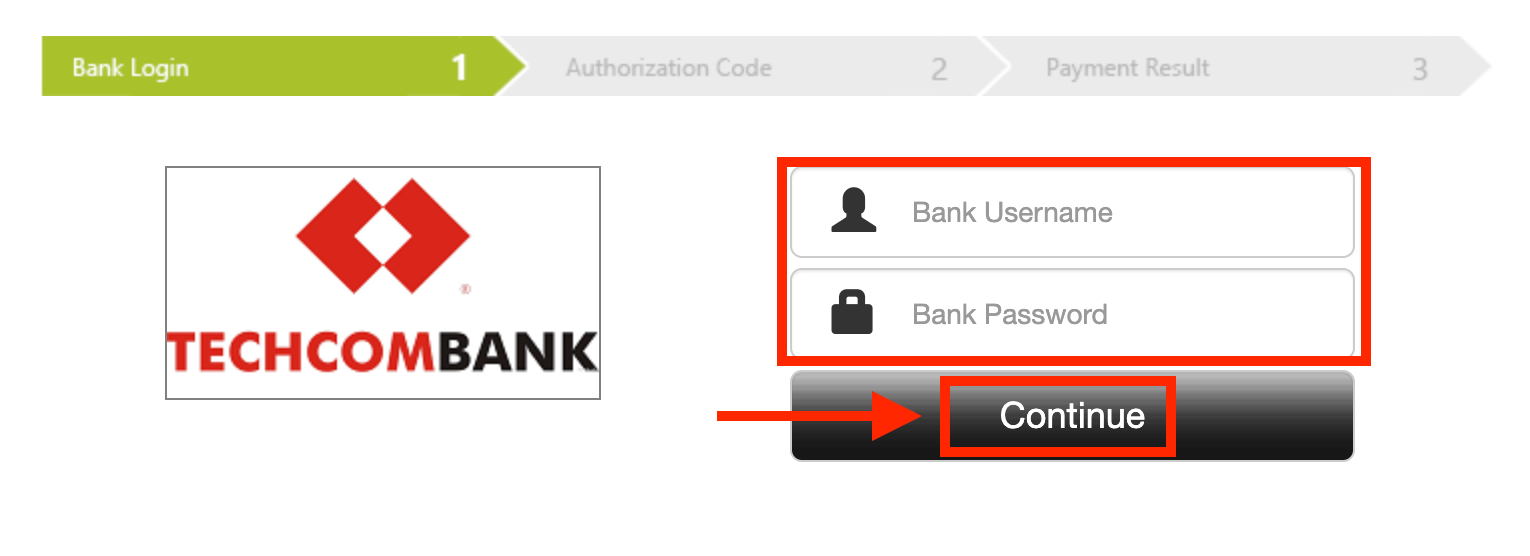 Depositar dinheiro em ExpertOption via Internet Banking