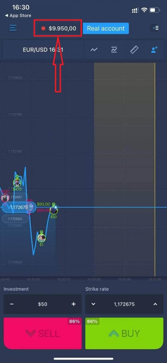 ExpertOption இல் டெமோ கணக்கை எவ்வாறு திறப்பது