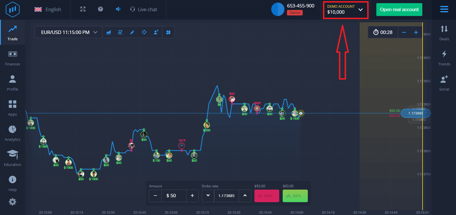 Cara Membuka Akun Perdagangan dan Mendaftar di ExpertOption