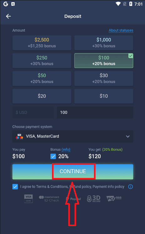 ExpertOption でアカウントを開く: アカウントの種類と設定手順 ExpertOption でアカウントを開く: アカウントの種類と設定手順